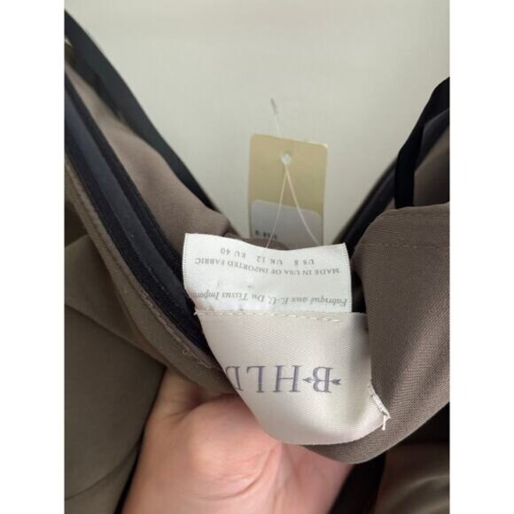 BHLDN by Anthropologie NWT Racine Off-the-Shoulder Olive Green Maxi Dress Size 8 - Picture 6 of 10